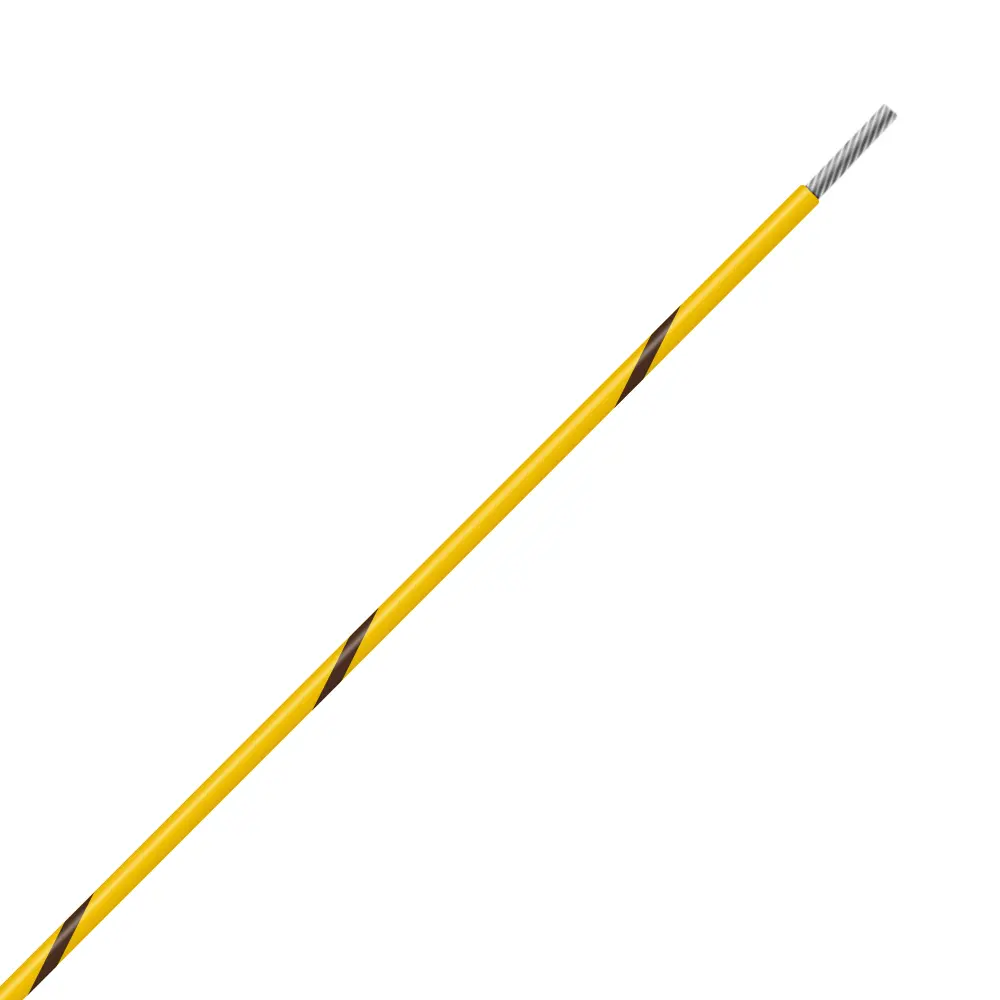 Yellow/Brown Wire Tefzel 10 AWG - M22759/16-10-41