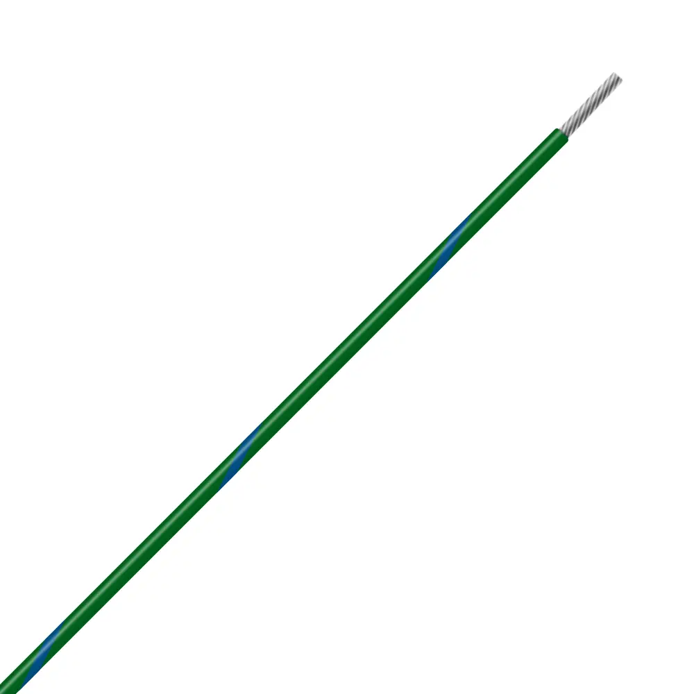 Green/Blue Wire Tefzel 10 AWG - M22759/16-10-56