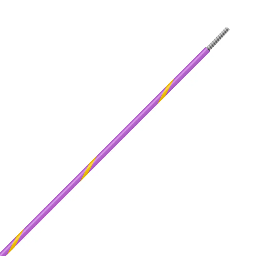 Violet/Yellow Wire Tefzel 10 AWG - M22759/16-10-74
