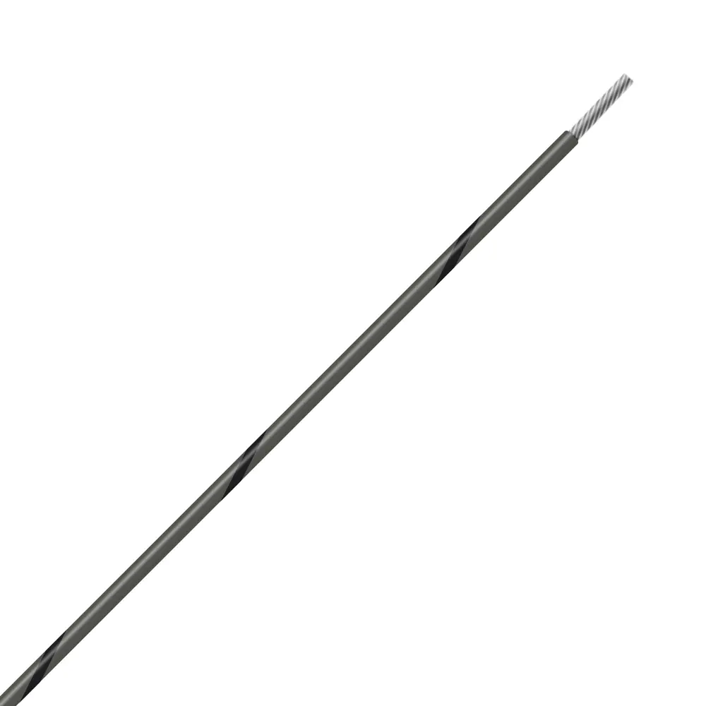 M22759/16-14-80 Gray/Black Wire Tefzel 14 AWG