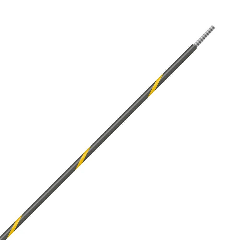 Gray/Yellow Wire Tefzel 14 AWG - M22759/16-14-84