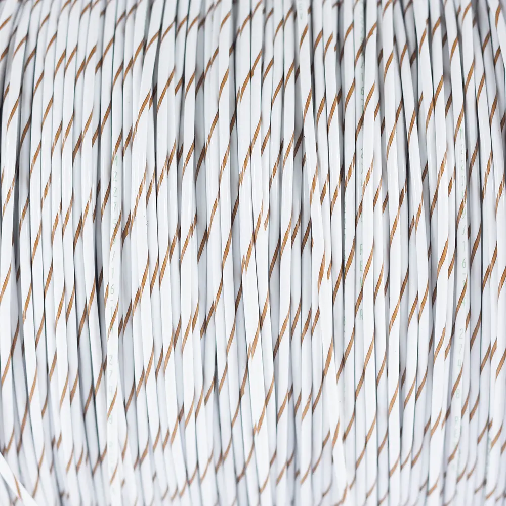 M22759/16-14-91 White/Brown Wire Tefzel 14 AWG