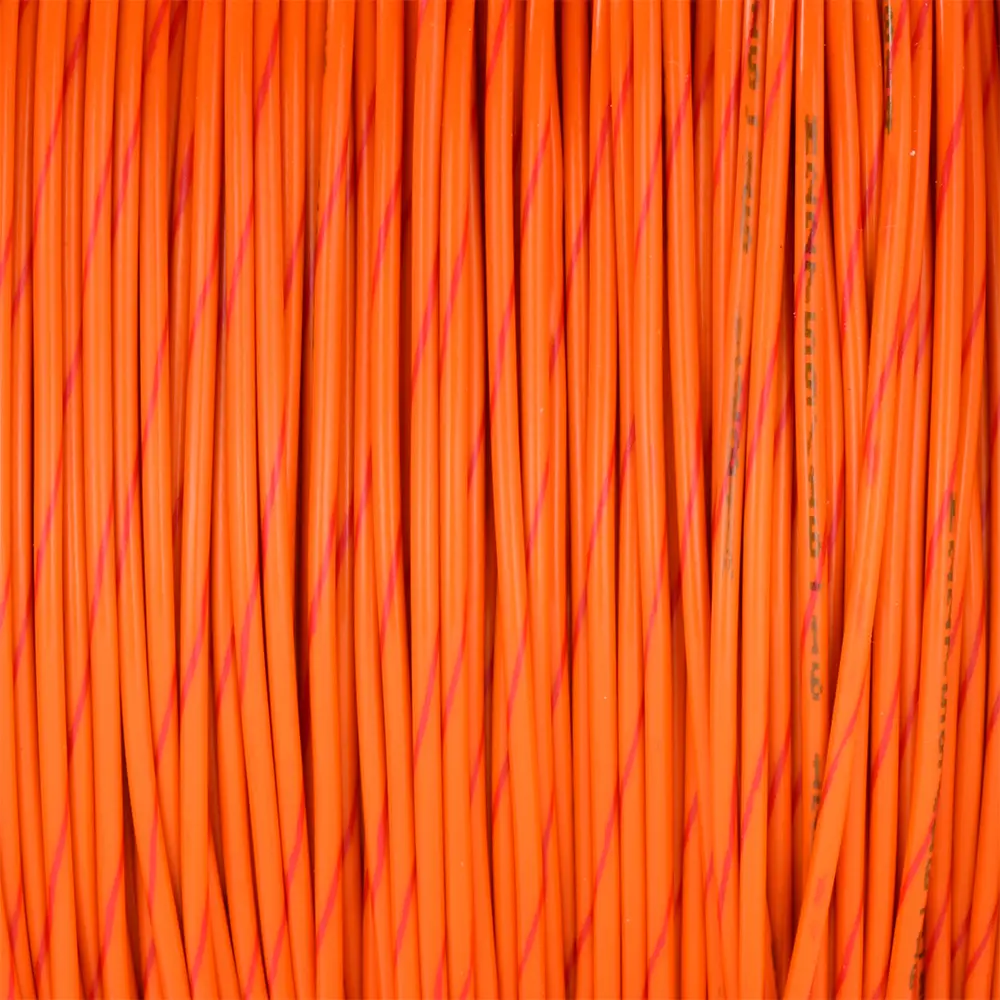 M22759/16-16-32 Orange/Red Wire Tefzel 16 AWG