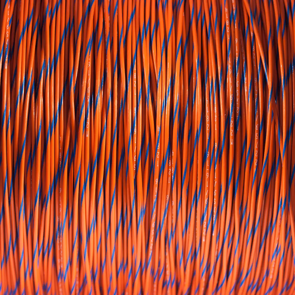 M22759/16-16-36 Orange/Blue Wire Tefzel 16 AWG