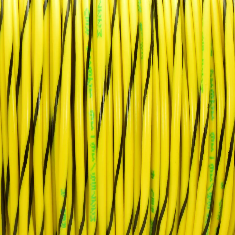 M22759/16-16-40Yellow/Black Wire Tefzel 16 AWG