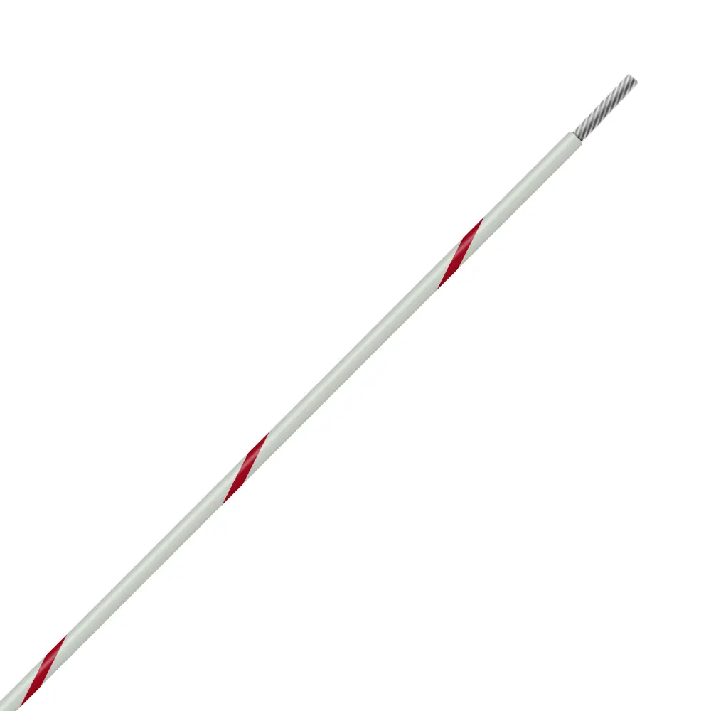 M22759/16-16-92 White/Red Wire Tefzel 16 AWG