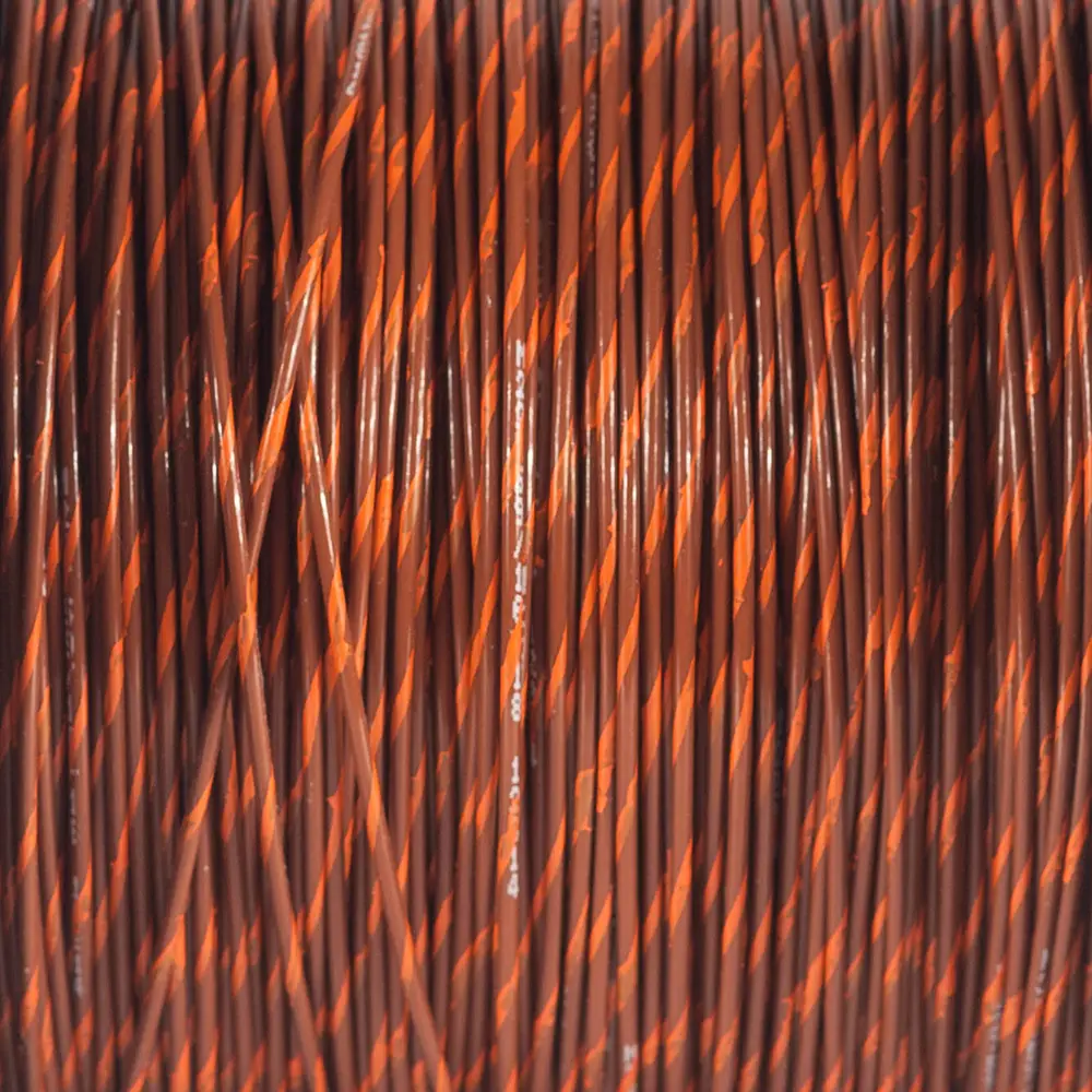 M22759/16-18-13 Brown/Orange Wire Tefzel 18 AWG