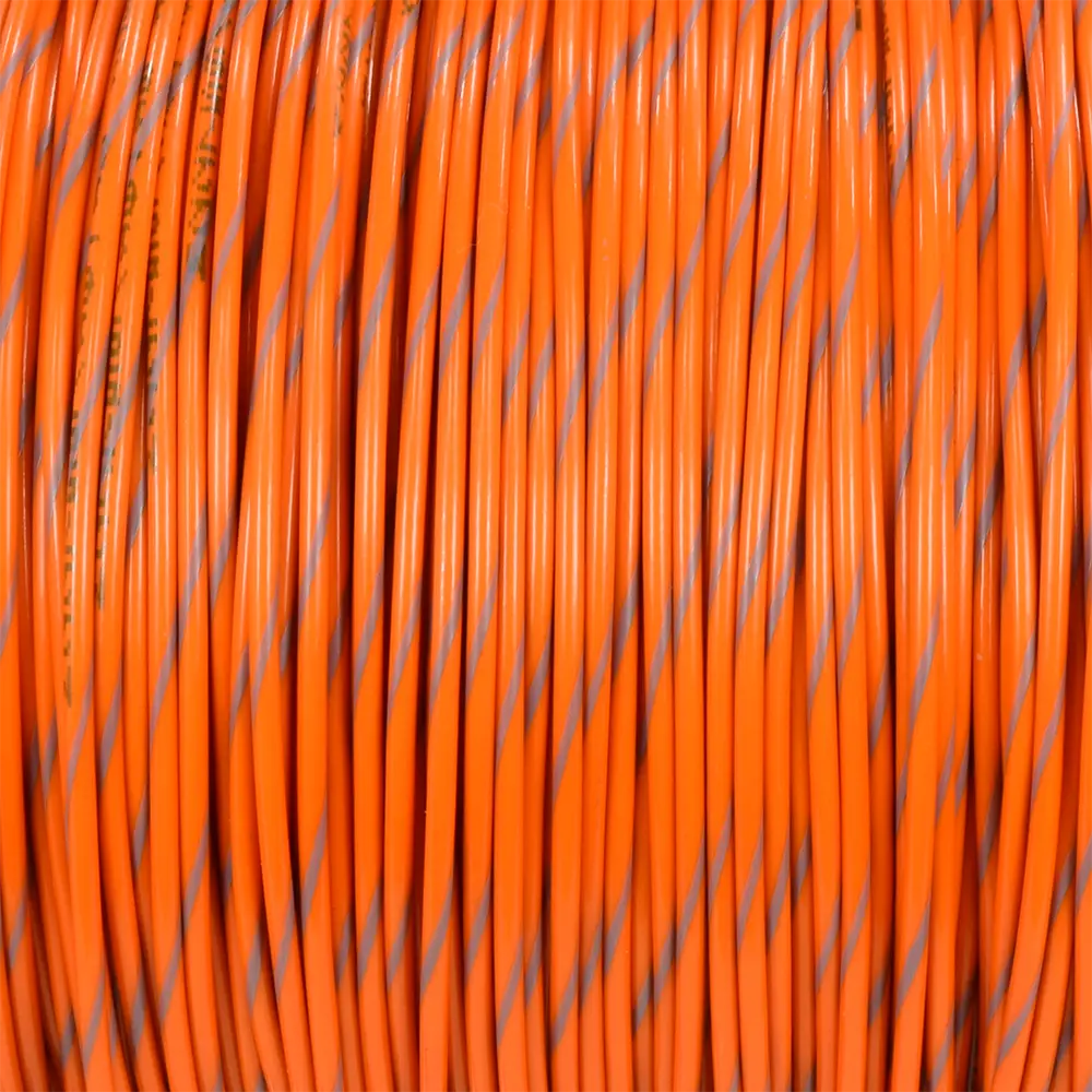 M22759/16-18-38 Orange/Gray Wire Tefzel 18 AWG