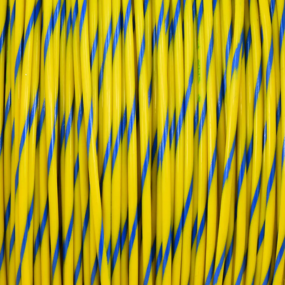 M22759/16-20-46 Yellow/Blue Wire Tefzel 20 AWG