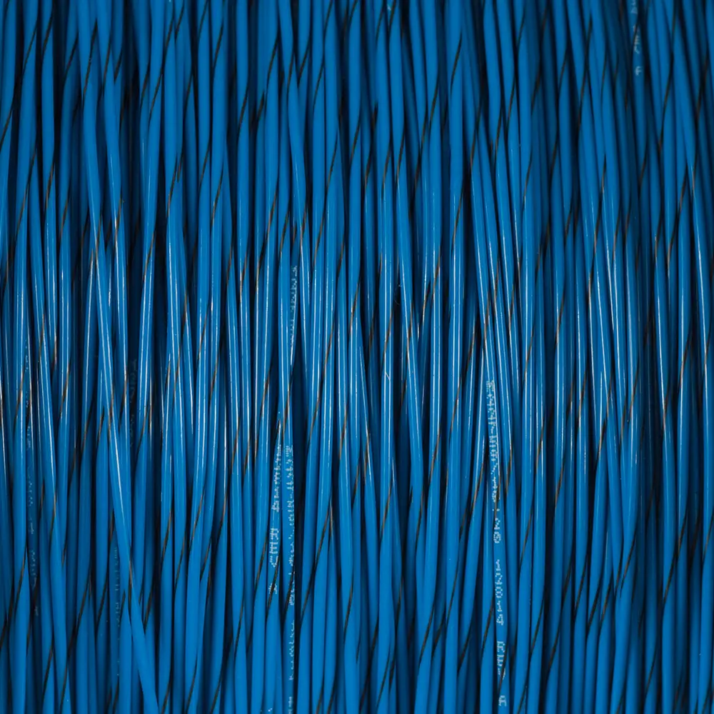 M22759/16-20-60 Blue/Black Wire Tefzel 20 AWG