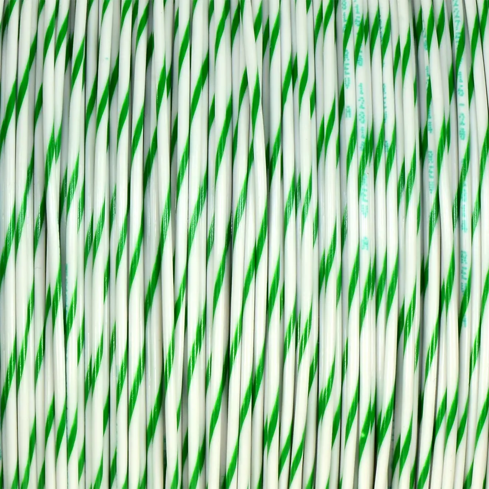 M22759/16-20-95 White/Green Wire Tefzel 20 AWG