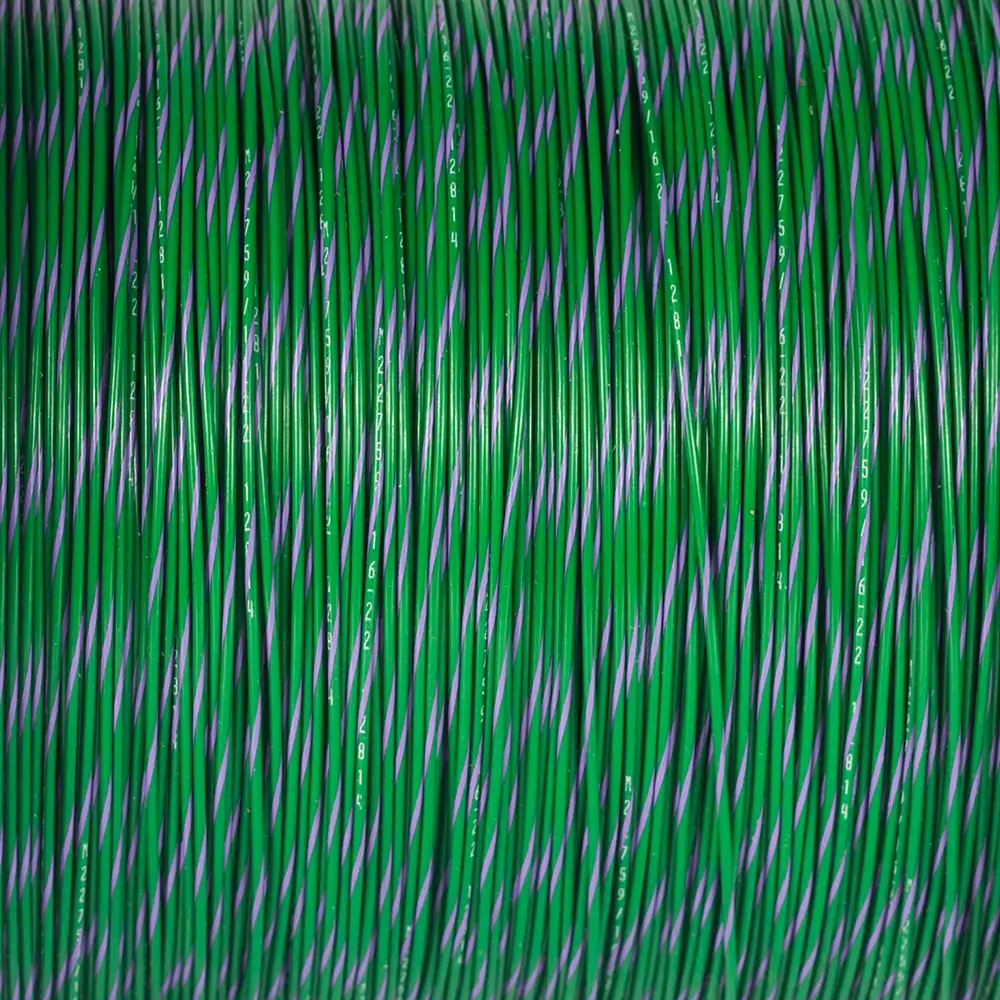 M22759/16-22-57 Green/Violet Wire Tefzel 22 AWG