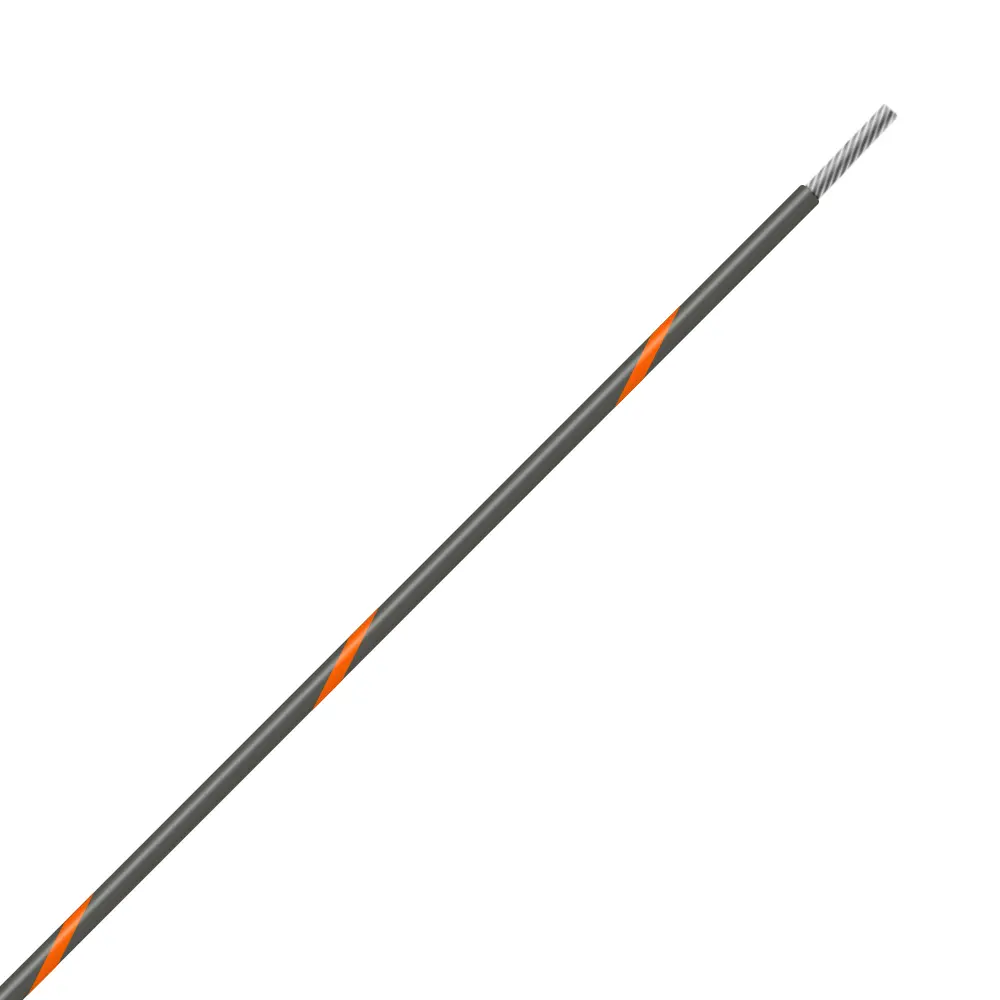 Gray/Orange Wire Tefzel 24 AWG - M22759/16-24-83