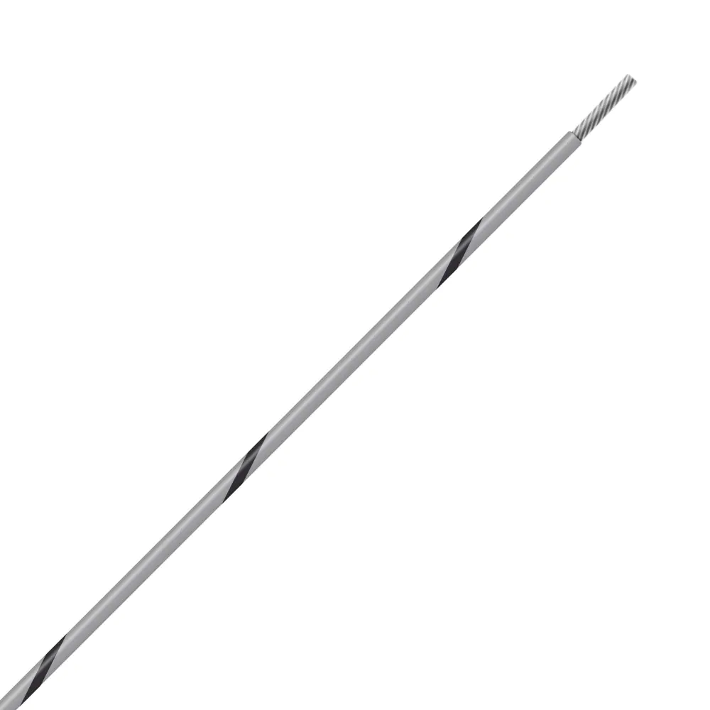 Gray/Black Wire Tefzel 16 AWG - M22759/32-16-80