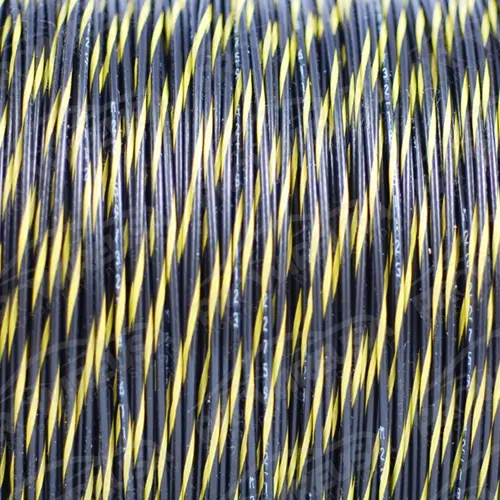 Black/Yellow Wire Tefzel 18 AWG - M22759/32-18-04