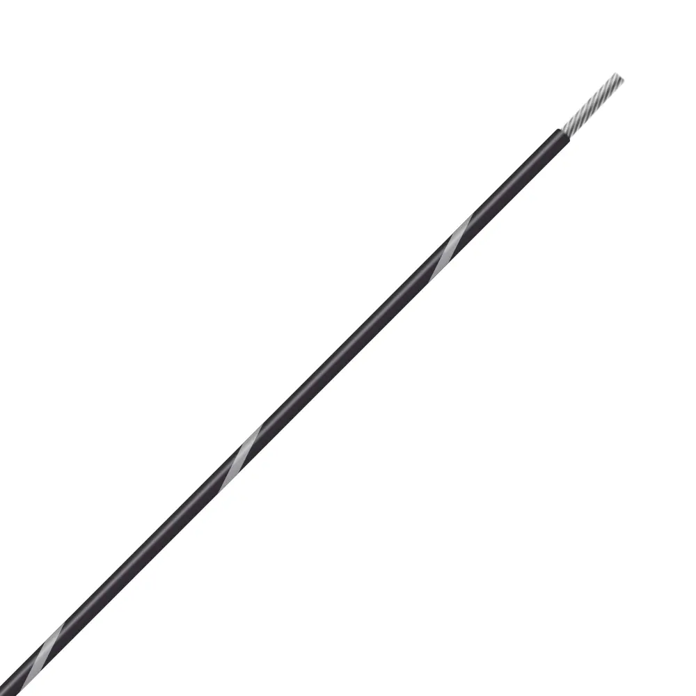 Black/Gray Wire Tefzel 18 AWG - M22759/32-18-08