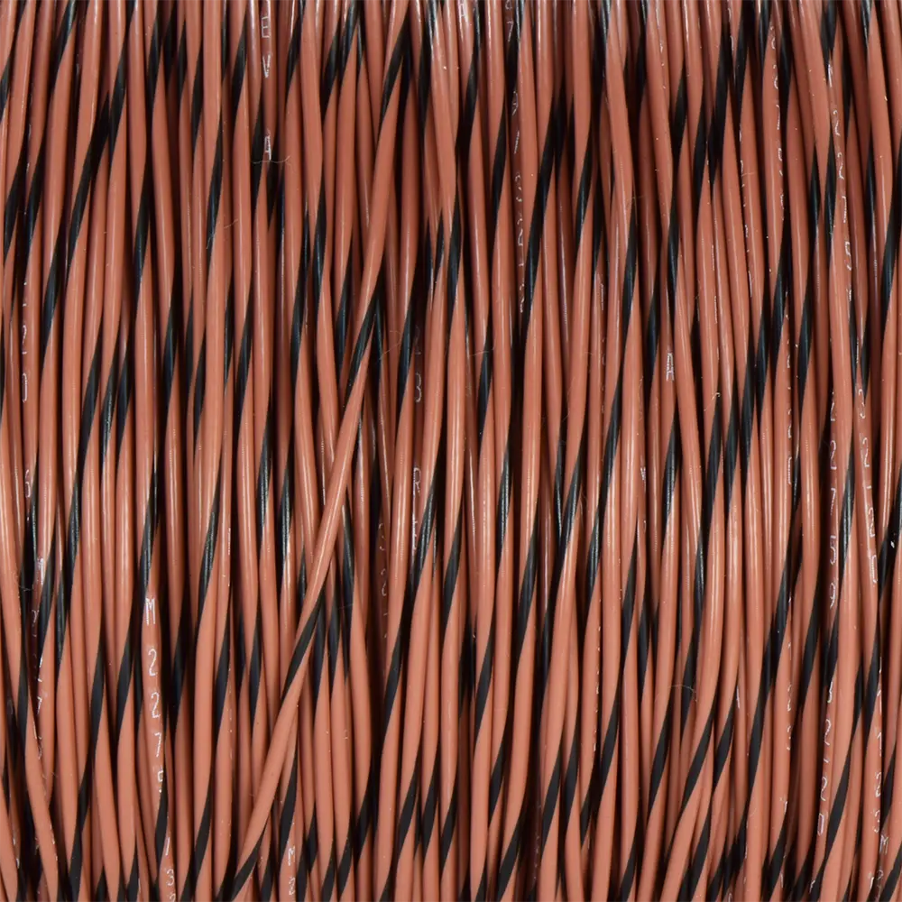 Brown/Black Wire Tefzel 20 AWG - M22759/32-20-10