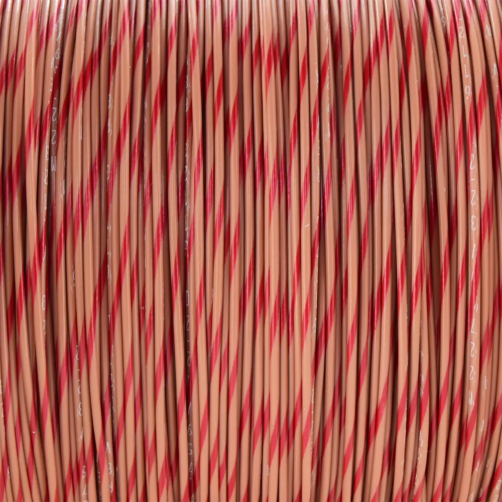 Brown/Red Wire Tefzel 20 AWG - M22759/32-20-12
