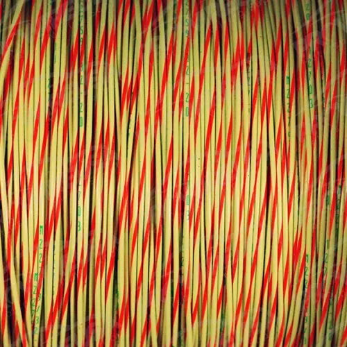 Yellow/Orange Wire Tefzel 20 AWG - M22759/32-20-43
