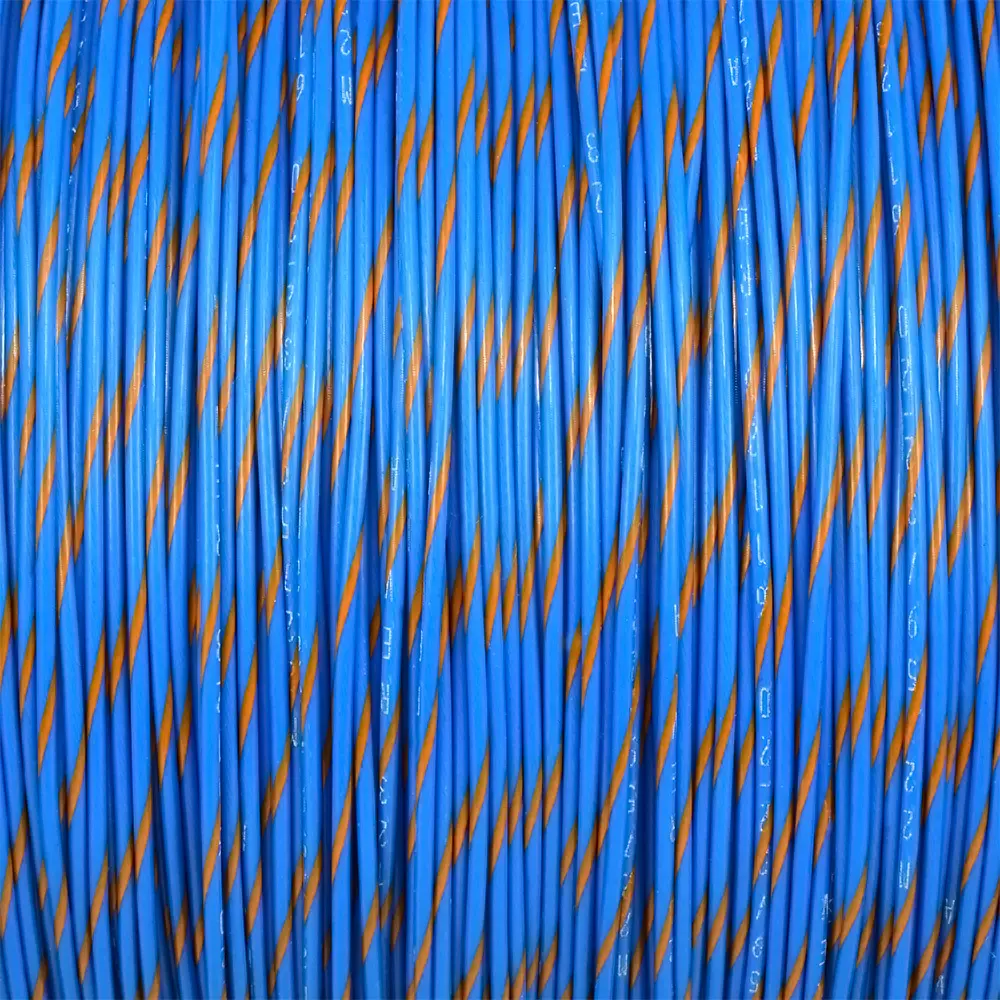 Blue/ Orange Wire Tefzel 20 AWG - M22759/32-20-63