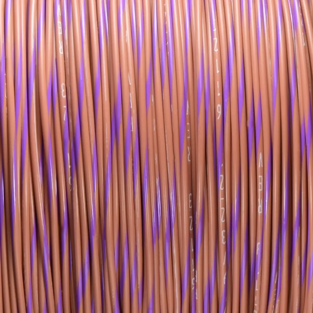 Brown/Violet Wire Tefzel 22 AWG - M22759/32-22-17