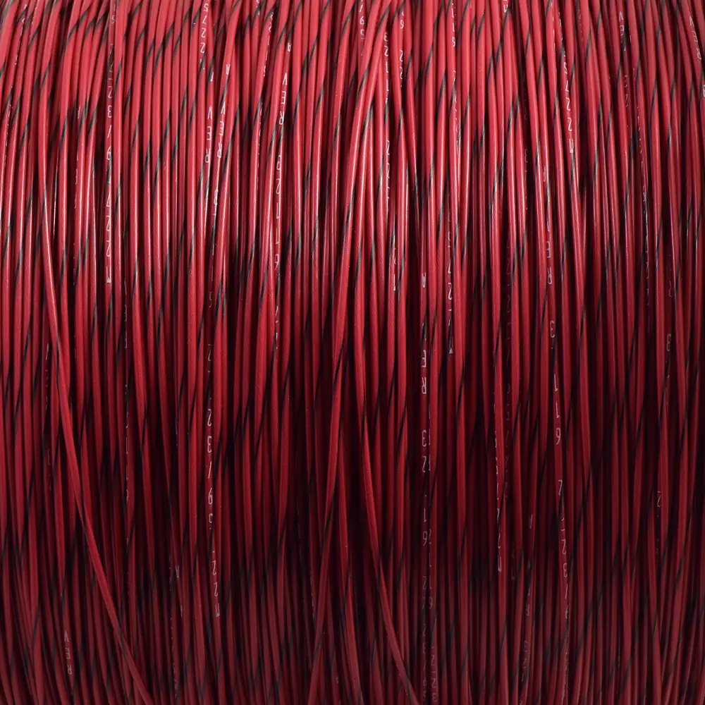 Red/Black Wire Tefzel 22 AWG - M22759/32-22-20