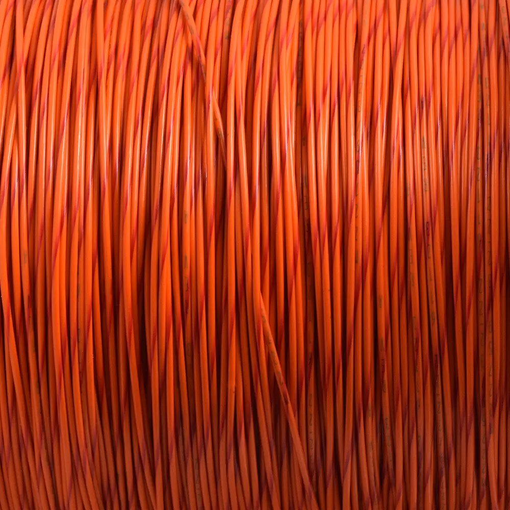 Orange/Red Wire Tefzel 22 AWG - M22759/32-22-32