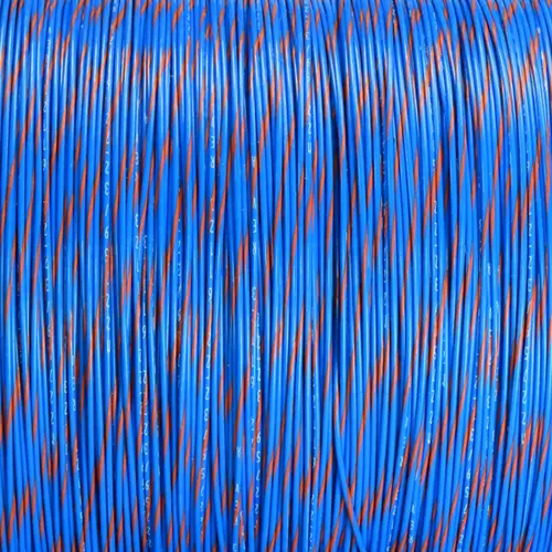 Blue/Orange Black Wire Tefzel 22 AWG - M22759/32-22-63