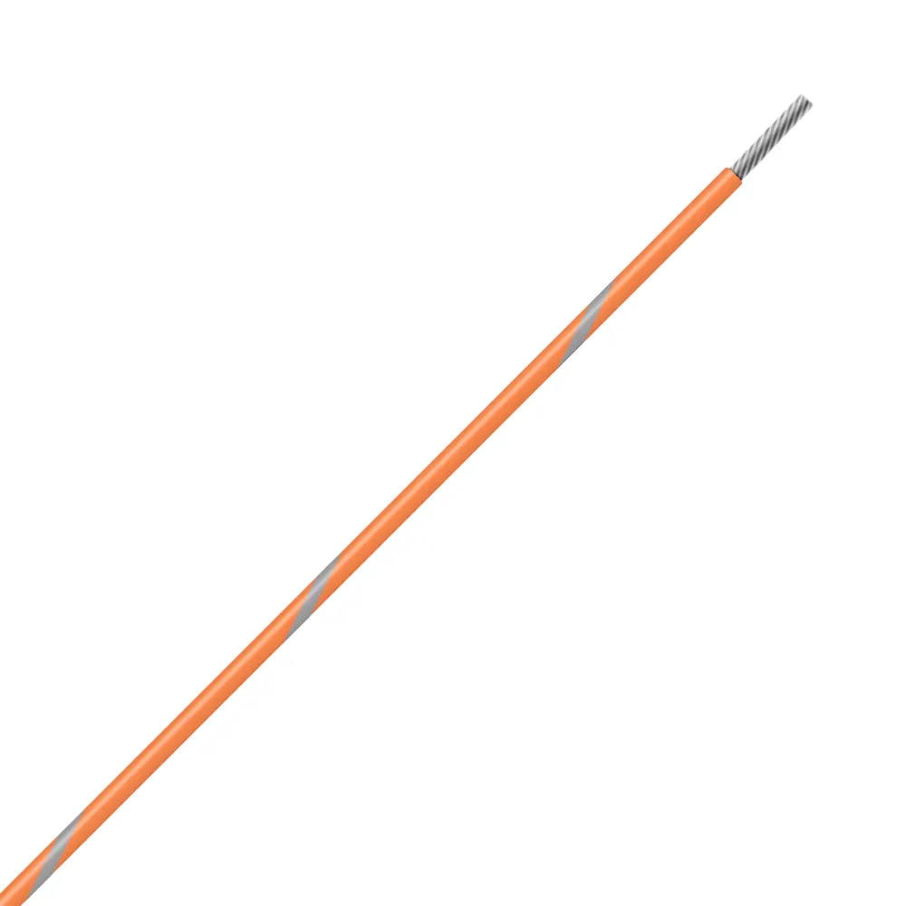Orange/Gray Wire Tefzel 24 AWG - M22759/32-24-38