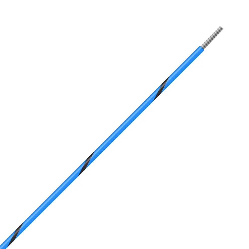 Blue/Black Wire Tefzel 24 AWG - M22759/32-24-60