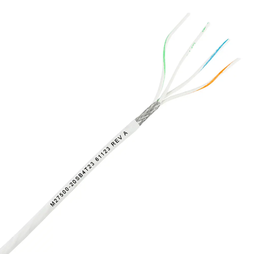 20 AWG X 4 Shielded Cable - M27500/20SB4T23