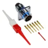 6 Way Flanged Connector RECEPTACLE-PIN - MS3470L10-6P