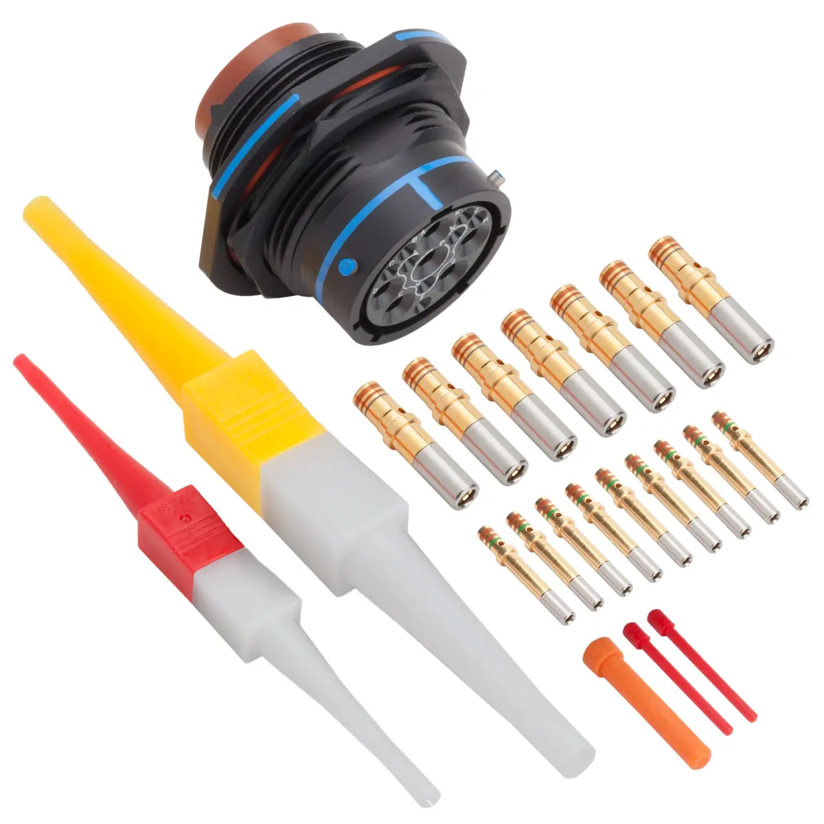 14 Way Flanged RECEPTACLE-SKT - MS3474A16-14S