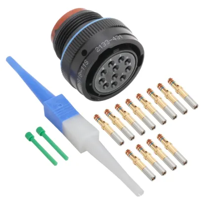 MS3476A18-11S Plug Connector Black