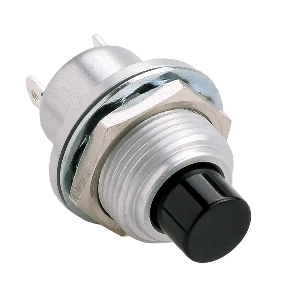 P3 , BLK , Momentary , N.O. , Push Button - P3-61122