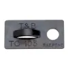 Cable TIE MOUNTING Plate METALLIC Black - TC105-BLACK