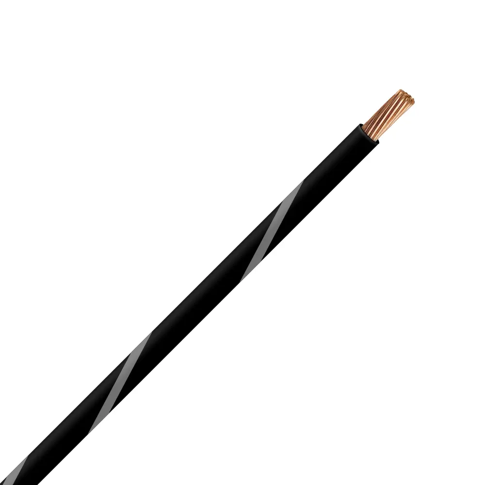 TXL 10 Black/Gray Striped Wire - TXL-10-08