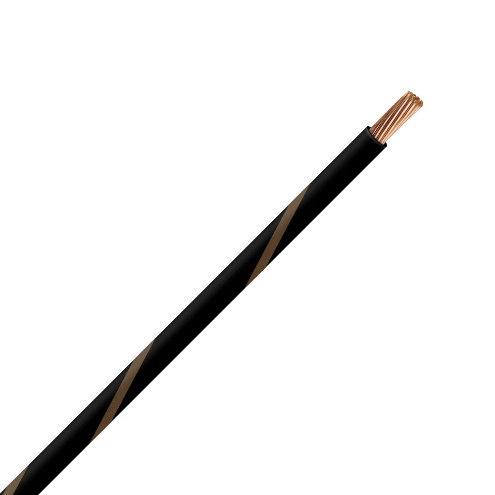 TXL 14 Black/Brown Striped Wire - TXL-14-01