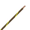 TXL 16 Brown/Yellow Striped Wire - TXL-16-14