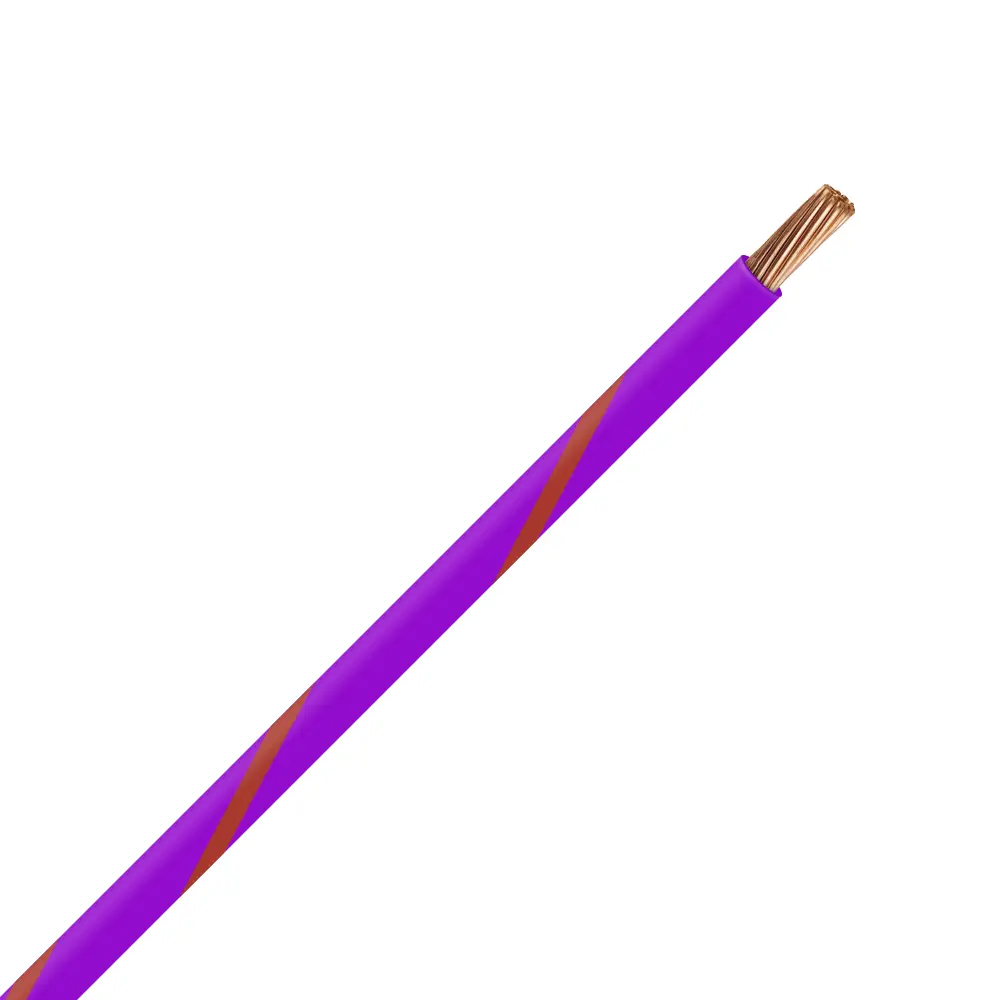 TXL 16 Purple/Red Striped Wire - TXL-16-72