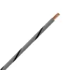 TXL 16 Gray/Black Striped Wire - TXL-16-80
