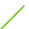 TXL 16 Light Green/Orange Striped Wire - TXL-16-LG3