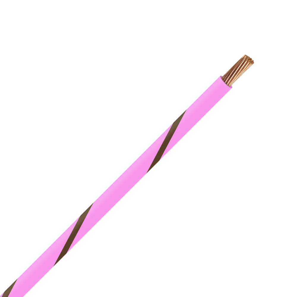 TXL 16 Pink/Brown Striped Wire - TXL-16-P1