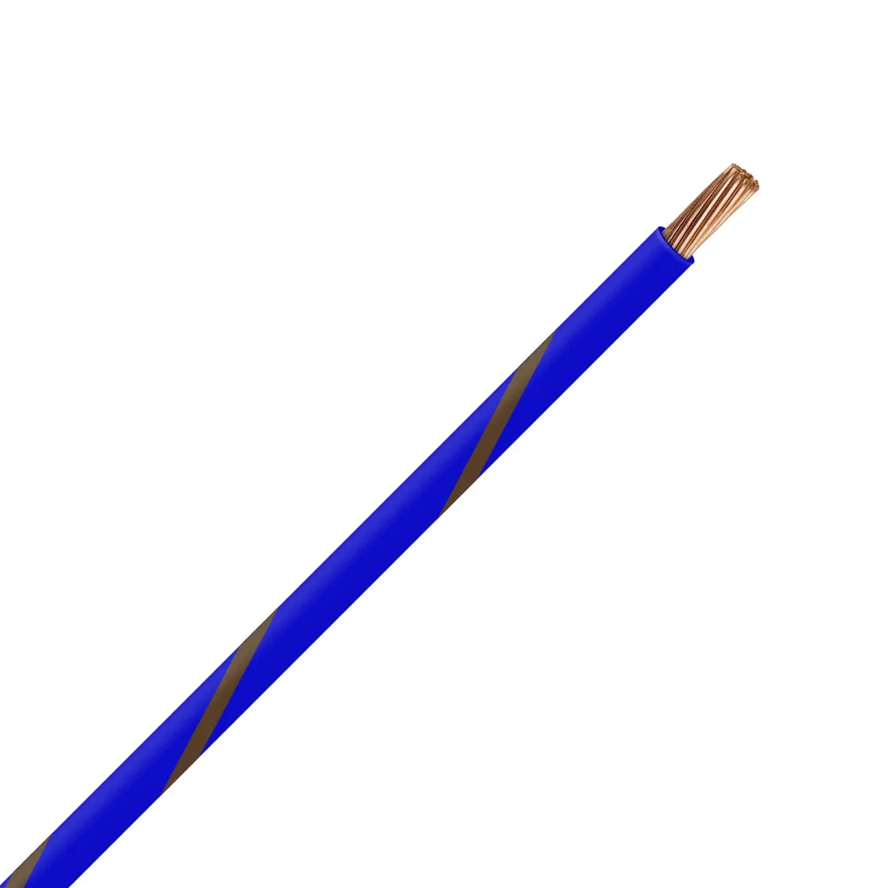 TXL 18 Blue/Brown Striped Wire - TXL-18-61