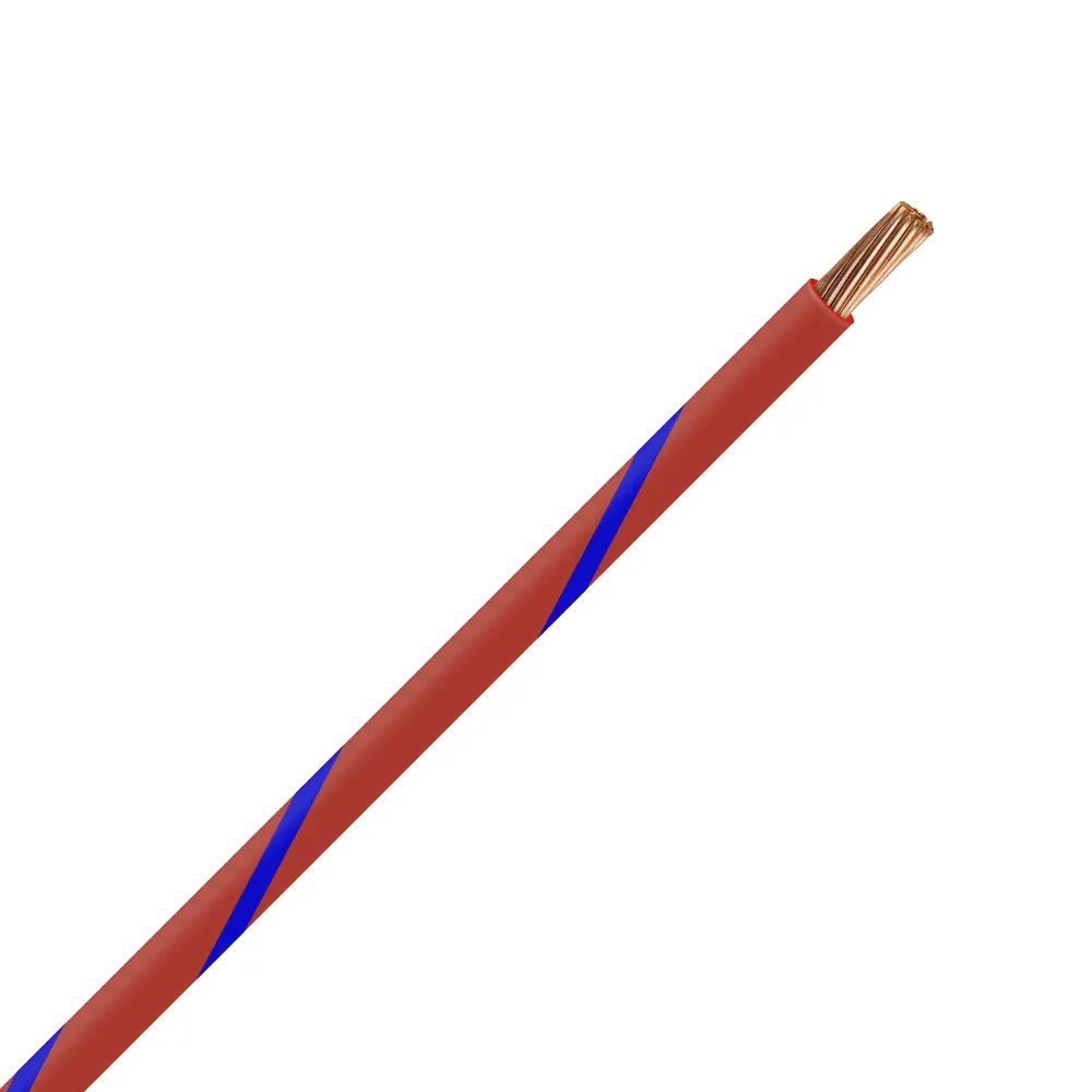 TXL 20 Red/Blue Striped Wire - TXL-20-26