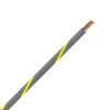 TXL 20 Gray/Yellow Striped Wire - TXL-20-84