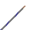 TXL 20 Gray/Blue Striped Wire - TXL-20-86
