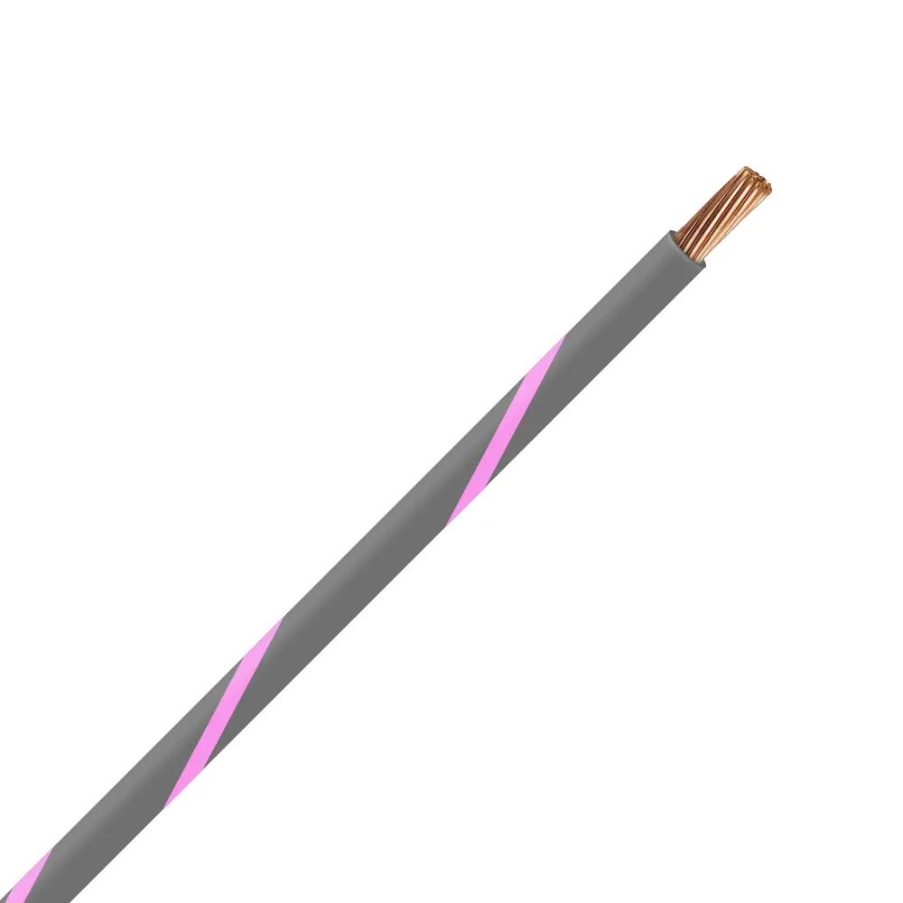 TXL 20 Gray/Pink Striped Wire - TXL-20-8P