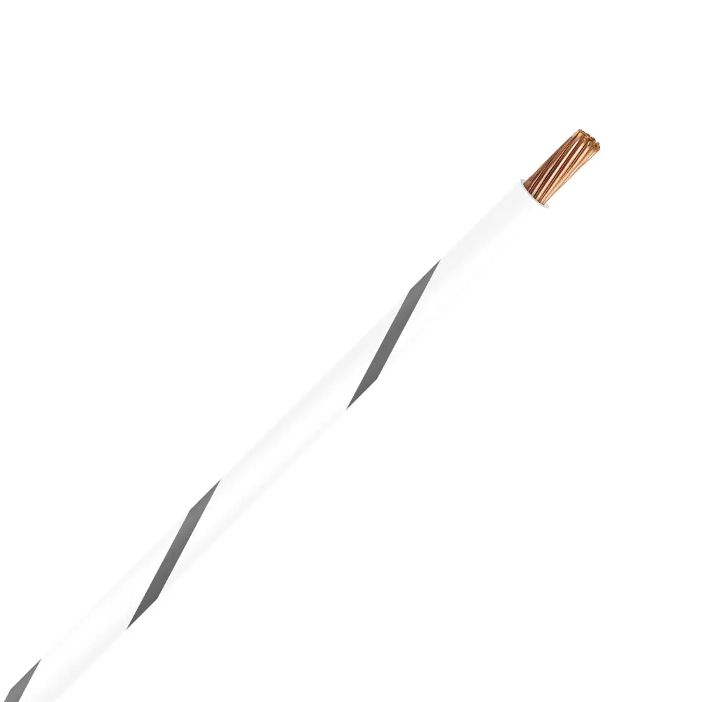 TXL 20 White/Gray Striped Wire - TXL-20-98