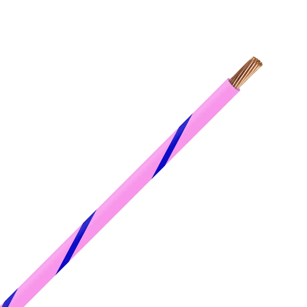 TXL 22 Pink/Blue Striped Wire - TXL-22-P6